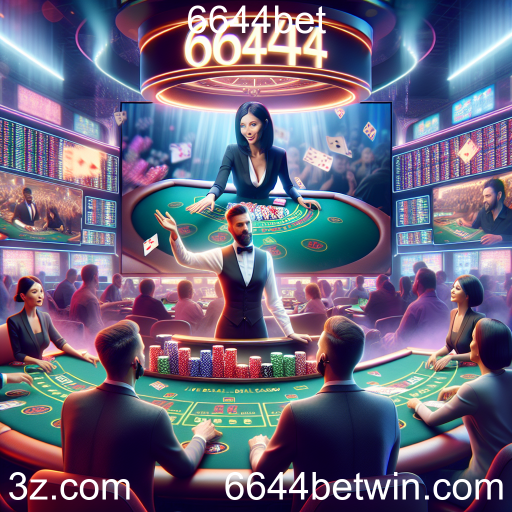 Experiência Imersiva no Cassino Ao Vivo do 6644bet